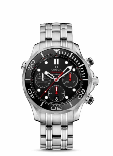 Omega Seamaster Diver 300M Co-Axial 41.5 Chronograph Stainless Steel / Black / Bracelet 212.30.42.50.01.001 (21230425001001)